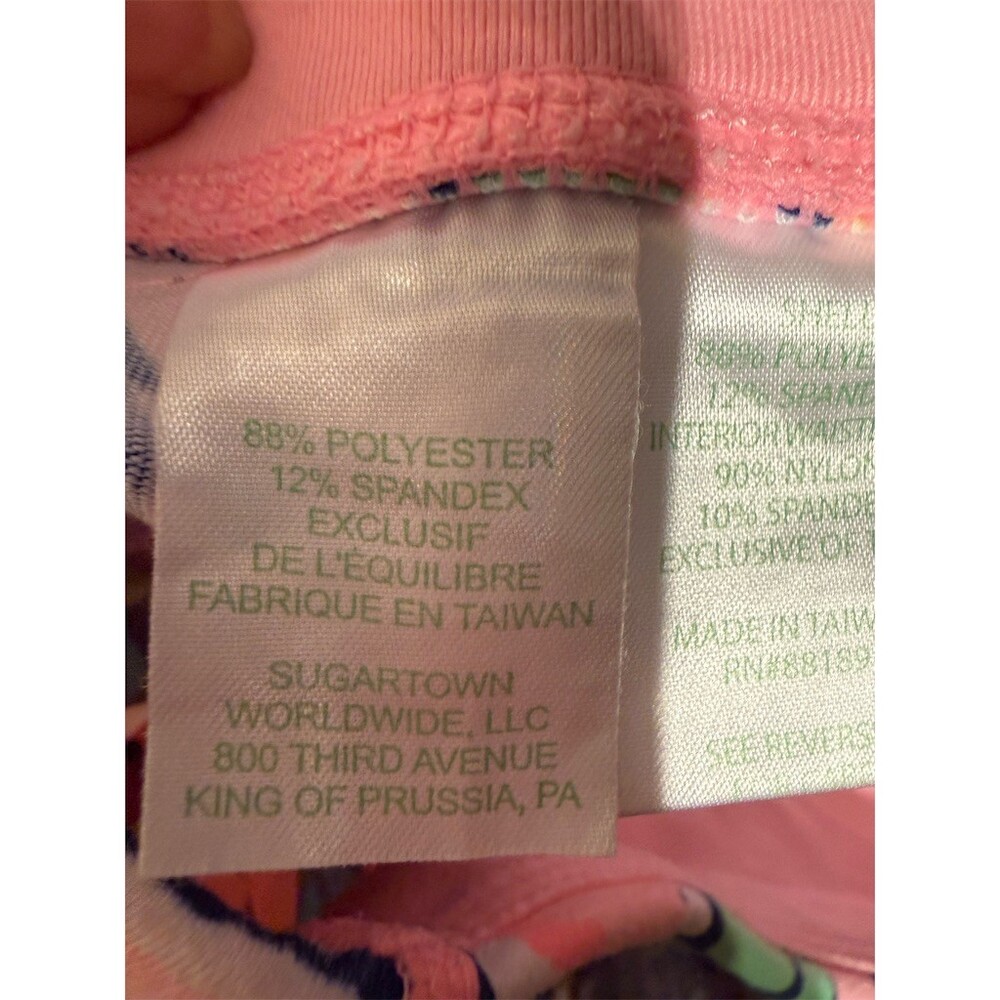Lilly Pulitzer Luxletic Crop Leggings Womens M Multicolor Gypsy Jungle - Picture 5 of 6